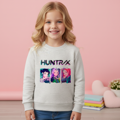 2026 Spring K-pop Demon Hunter Girls Cotton Fashion Sweatshirts Collection