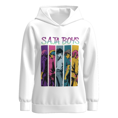 2025 Mommy And Me Kpop Demon Hunters Milk Silk Soft Hoodies