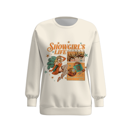 2025 Taylor Swift "SHOW GIRL" Print Mommy And Me Sweatshirt
