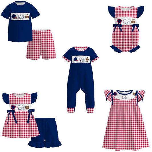The South Alabama Jaguars Football Embroidered Matching Sibling Outfits