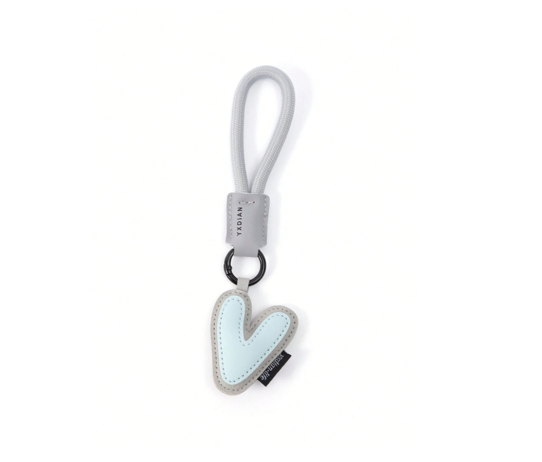 PU Leather 3D Letter A-Z Keychain, Bag & Backpack Charm