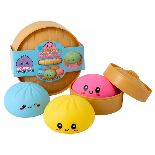 Large Jumbo Mystery Squishy Dumpling Realistic Steamed Bun Stress Relief Squeeze Toy