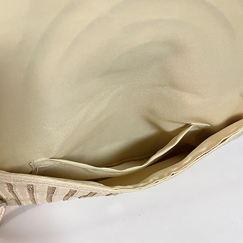 Woven Straw Clutch Bag with Fringe Envelope Handbag