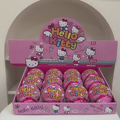Cartoon Blind Capsule Toy Box Set of 12, Surprise Collectible Figures & Keychains