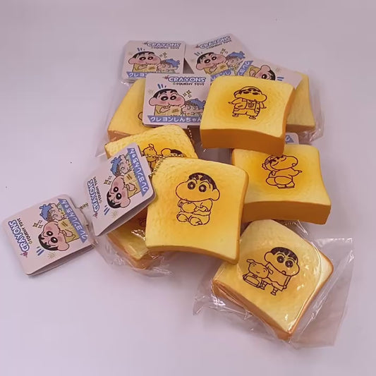 Anime Style  Capybara Toast Bread PU Squishy Slow Rising Stress Toy