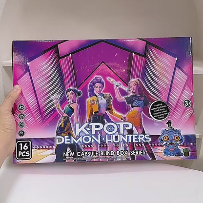 K-POP Demon Hunters Blind Box Capsule Figures Trendy Collectible Keychain Toys for Bags and Car Decorations