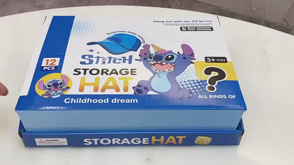 Storage Hat Blind Box Capsule Cartoon Figures Trendy Collectible Keychain Toys