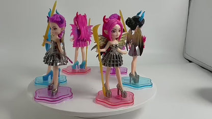 Magic K-Pop Demon Hunters Blind Box Figures 6 Styles Collectible Action Figure Mini Toy Ornaments